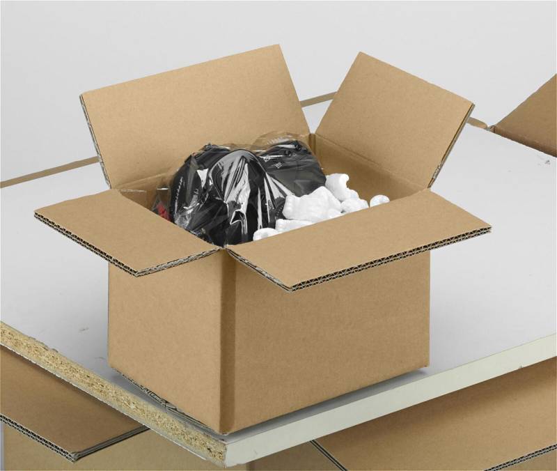 Nestler Wellpapp-Faltkartons 2-wellig braun 21,0 x 15,0 x 13,0 cm von Nestler