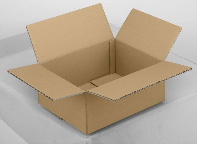 Nestler Wellpapp-Faltkartons 2-wellig braun 43,0 x 31,0 x 15,0 cm von Nestler