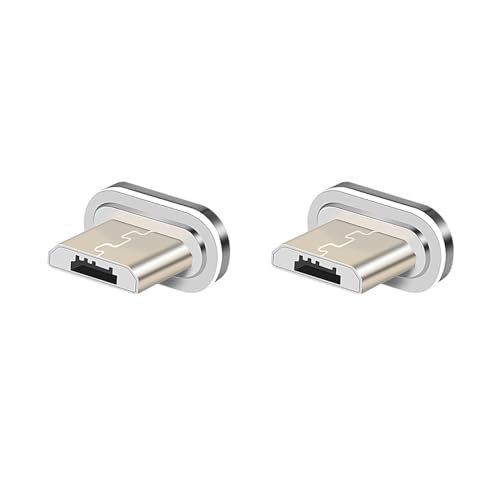 N. NETDOT 10th Generation Magnetisches Steckverbinder,Schnellladung und Datenübertragung für Micro-USB Smartphones (Micro-USB / 2 Pack) von N. NETDOT