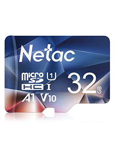 Netac Micro SD Karte 32gb Fat32, Speicherkarte Handy für Smartphone, Switch, Tablet, Camera, Drone, Raspberry pi von Netac