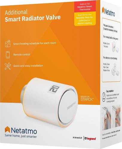 Netatmo Funk-Heizkörperthermostat Netatmo Funk-Heizkörperthermostat von Netatmo