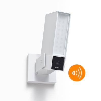 Netatmo Smarte Außenkamera mit Sirene, weiß Netatmo Smarte Außenkamera mit Sirene, weiß von Netatmo