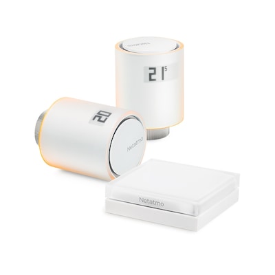 Netatmo Starterpaket Heizen, inkl. 3 x smartes Thermostat & Relais von Netatmo