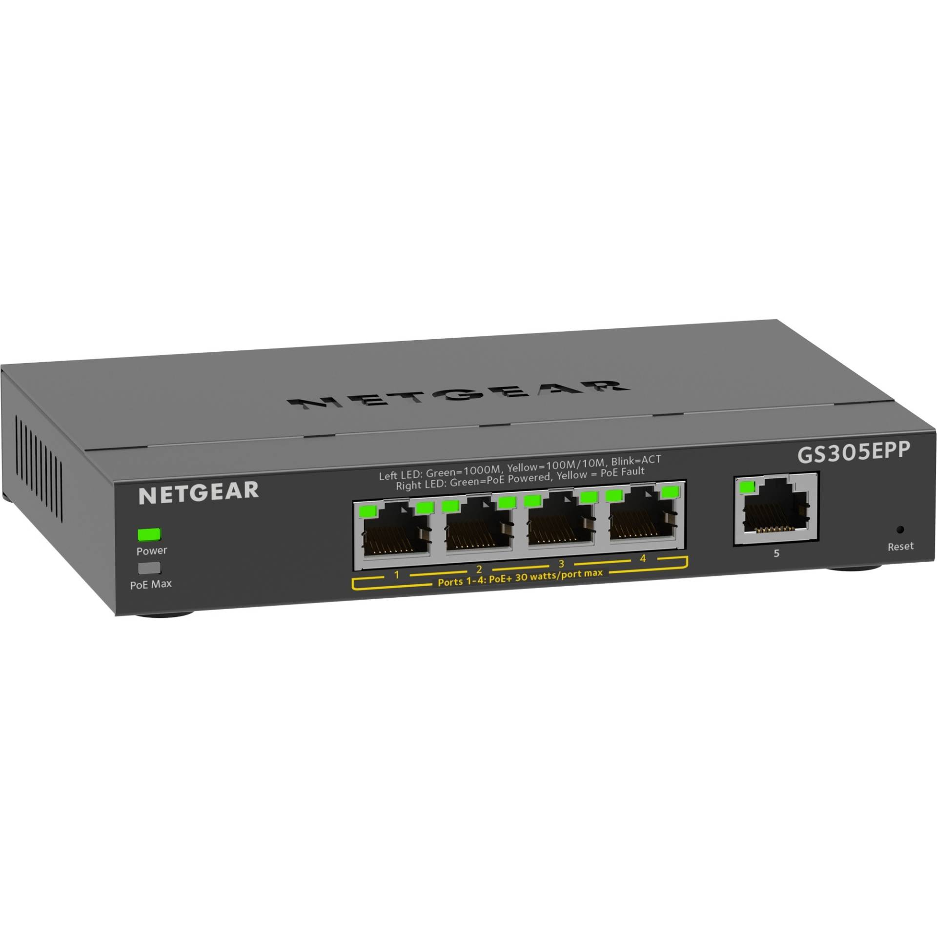GS305EPP, Switch von Netgear