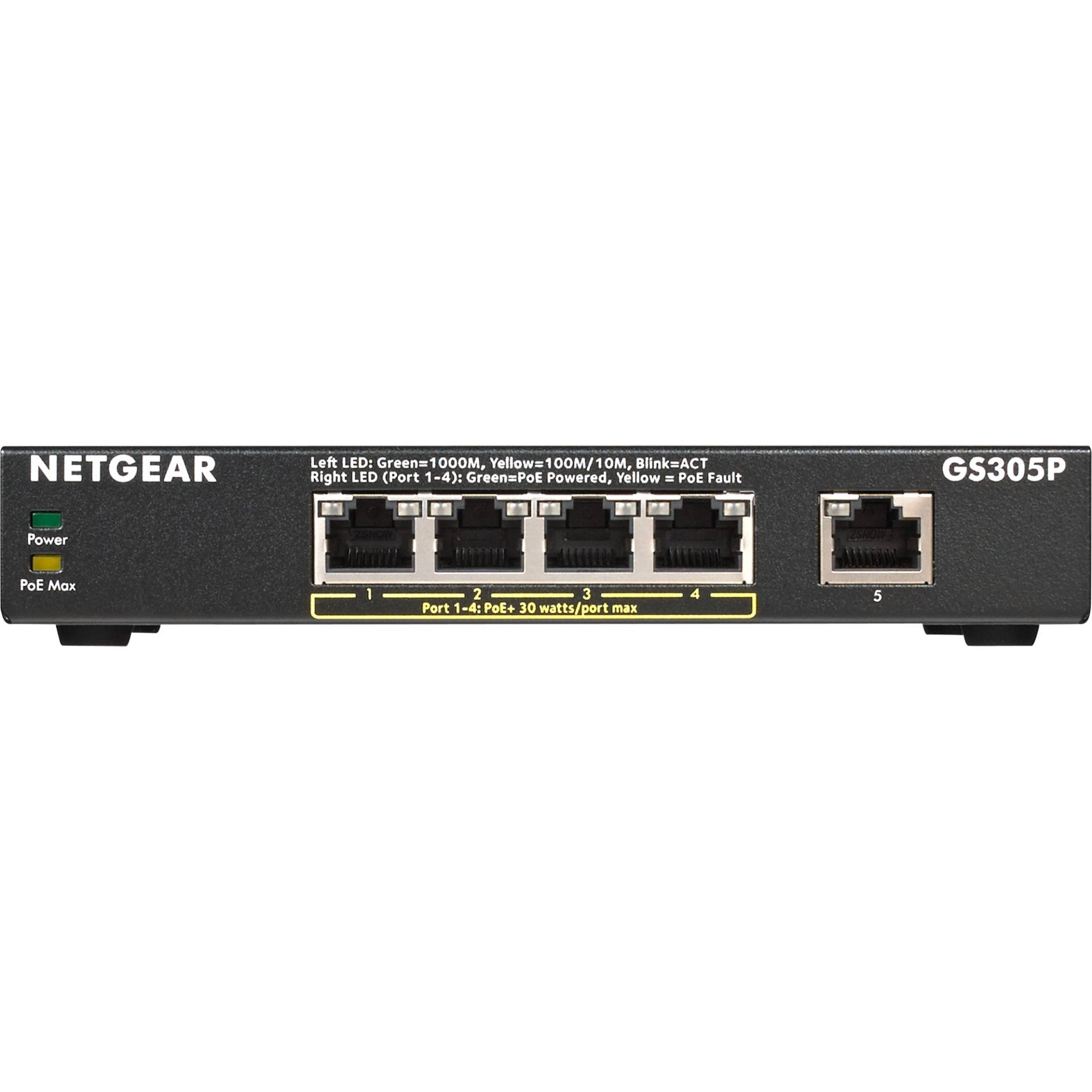 GS305P, Switch von Netgear