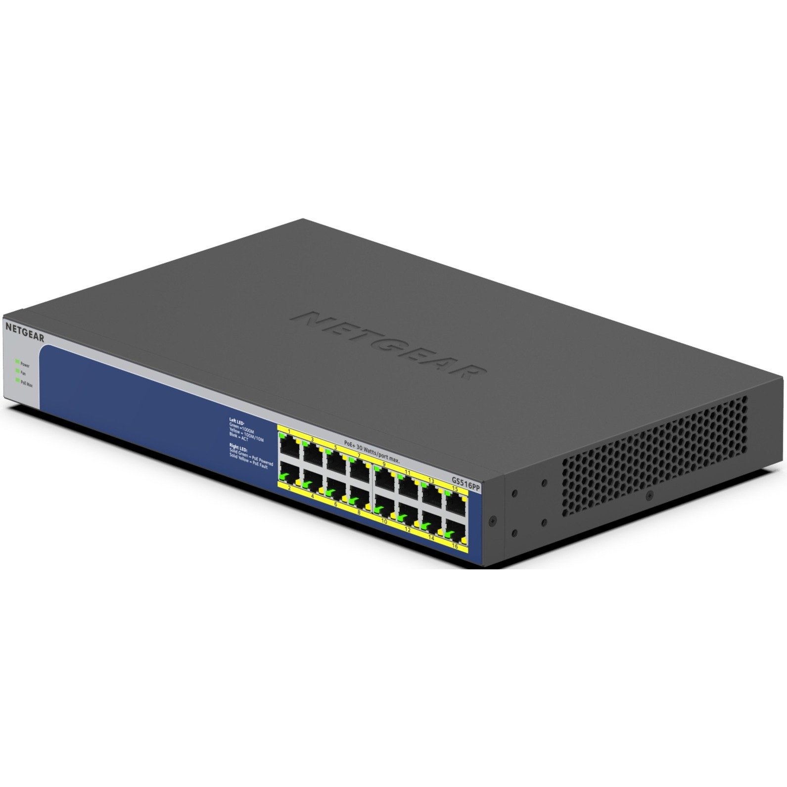 GS516PP, Switch von Netgear