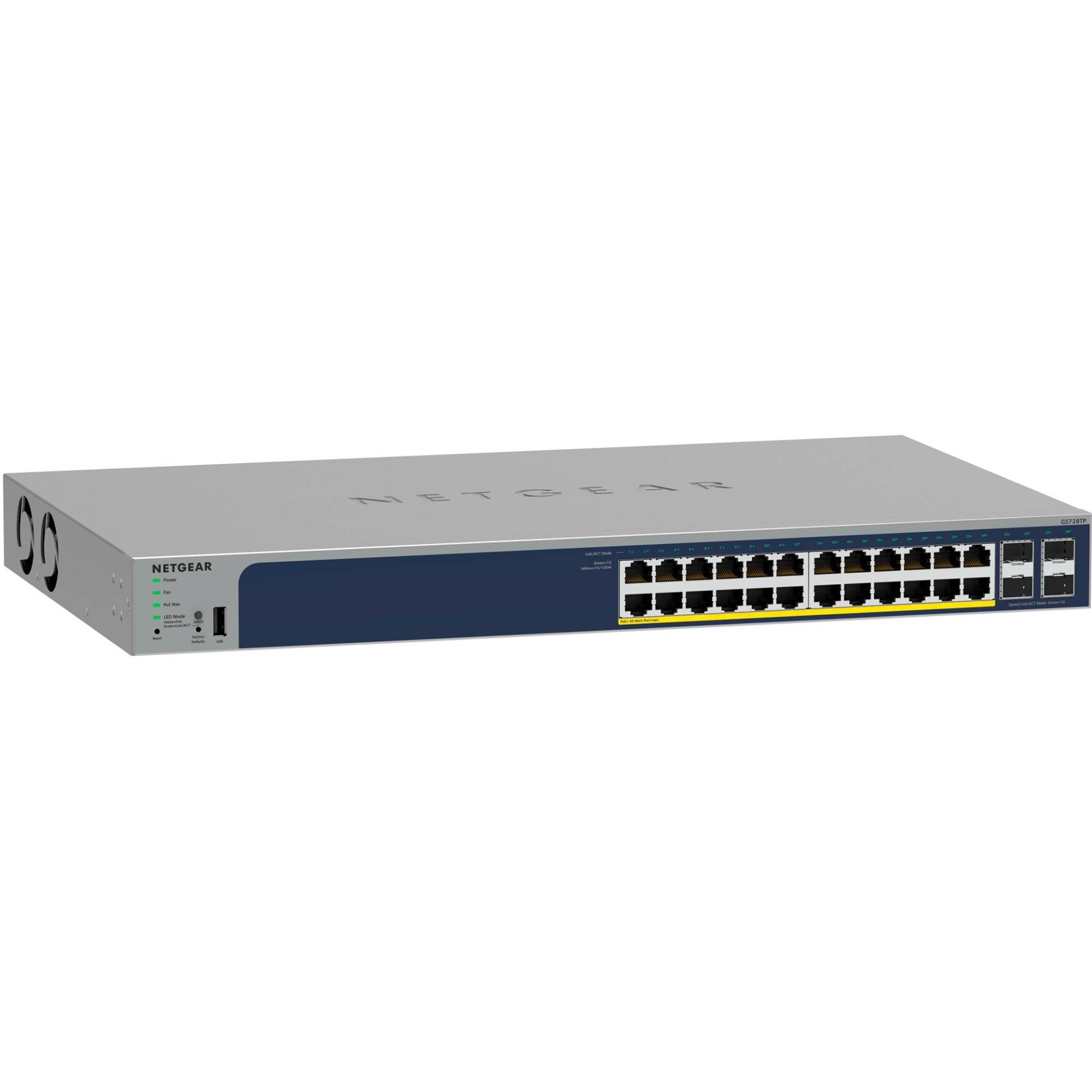 GS728TP, Switch von Netgear
