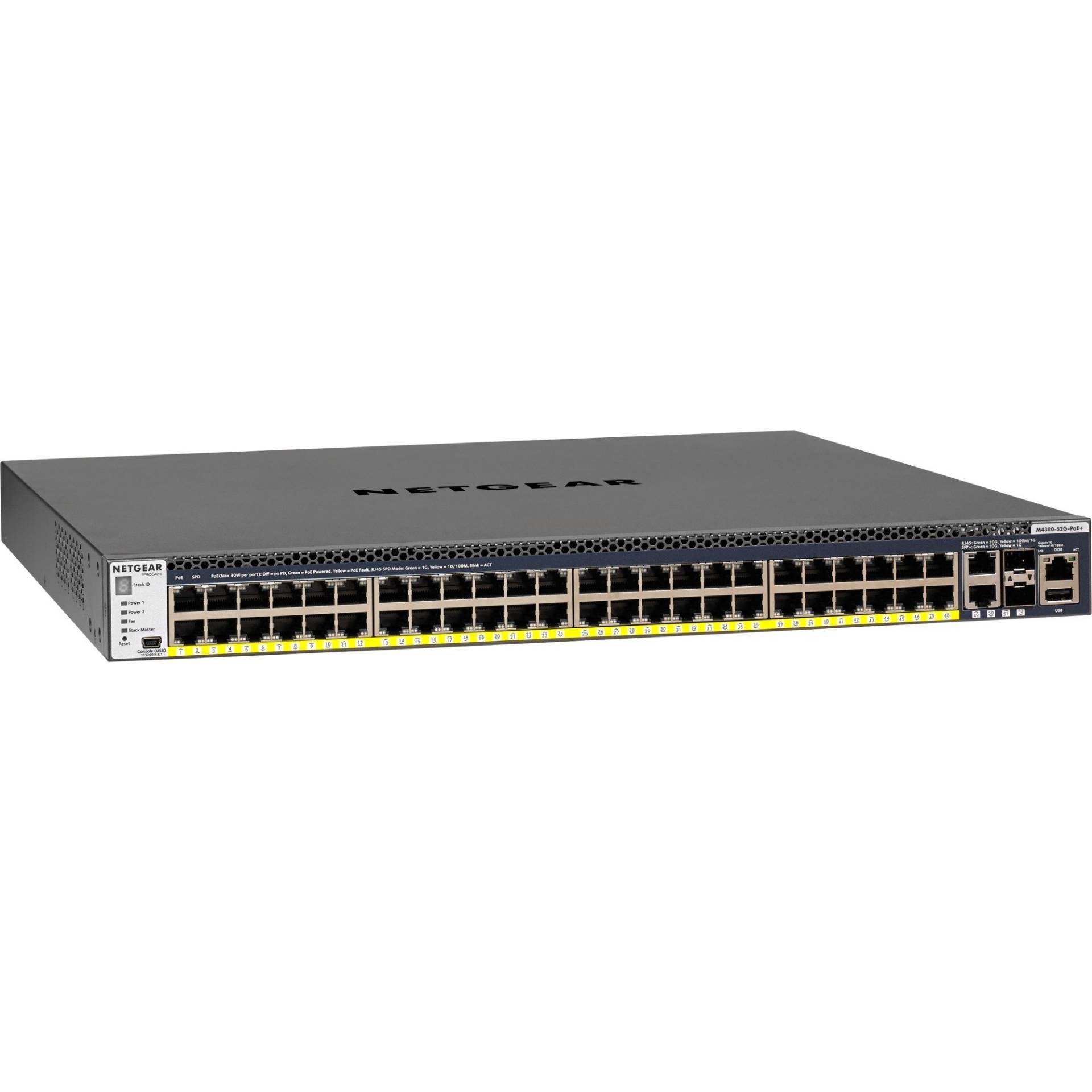 M4300-52G-PoE+, Switch von Netgear