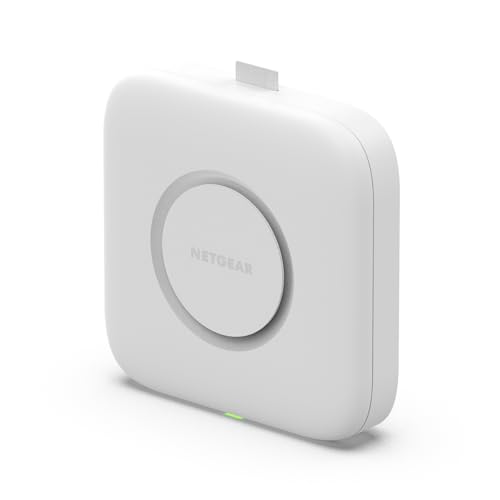 NETGEAR Cloud Managed Wireless Multi-Gig-Access Point (WBE710) – WiFi 7 Tri-Band-BE9400-Geschwindigkeit | Mesh | MU-MIMO | 802.11be | Insight-Fernverwaltung optional | PoE+ | ohne Netzteil von Netgear