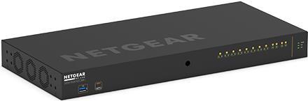 NETGEAR 12-Port AV Line M4250-10G2XF-PoE+ 8x1G PoE+ 240W 2x1G 2xSFP+ Managed Switch (GSM4212PX-100EUS) von Netgear
