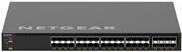 NETGEAR M4350 Series M4350-32F8V - Switch - L3 - managed - 32 x 10 Gigabit SFP+ + 8 x 25 Gigabit SFP28 - Luftstrom von vorne nach hinten - an Rack montierbar (XSM4340FV-100NES) von Netgear