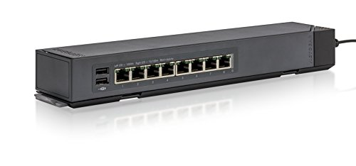 NETGEAR 8-Port Gigabit Ethernet Smart Managed Plus Switch (GSS108E) – mit praktisch überall Klick-System und ProSAFE begrenzter lebenslanger Schutz. von Netgear