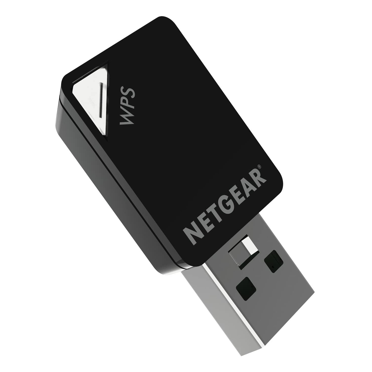 NETGEAR A6100 WLAN-Adapter [WiFi 5, Dual-Band, bis zu 600 Mbit/s, USB-A 2.0] von Netgear