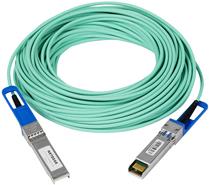 NETGEAR Direct Attach Active Optical SFP+ DAC Kabel 20 Meter AXC7620 zum Verbinden von Switches Storage Servern (AXC7620-10000S) von Netgear