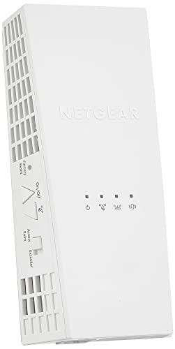 NETGEAR EX6250 Mesh WLAN Repeater (AC1750 Dualband WLAN Verstärker, WiFi Extender Abdeckung 2 bis 3 Räume & 25 Geräte, bis 1750 MBit/s Geschwindigkeit, AP Modus, smartes WLAN-Roaming) von Netgear