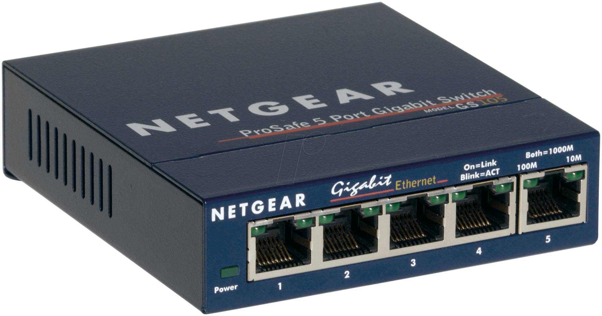 NETGEAR GS105 - Switch, 5-Port, Gigabit Ethernet von Netgear
