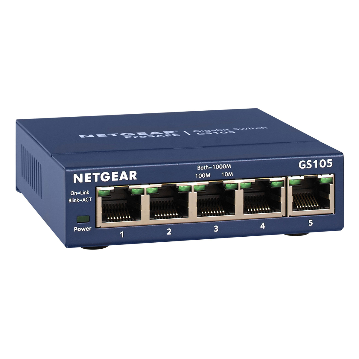 NETGEAR GS105GE Unmanaged Switch [5x Gigabit Ethernet] von Netgear