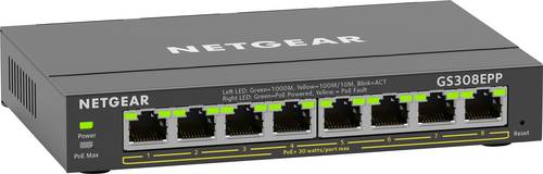 NETGEAR GS308EP Netzwerk Switch 8 Port von Netgear
