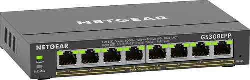NETGEAR GS308EPP Netzwerk Switch 8 Port von Netgear