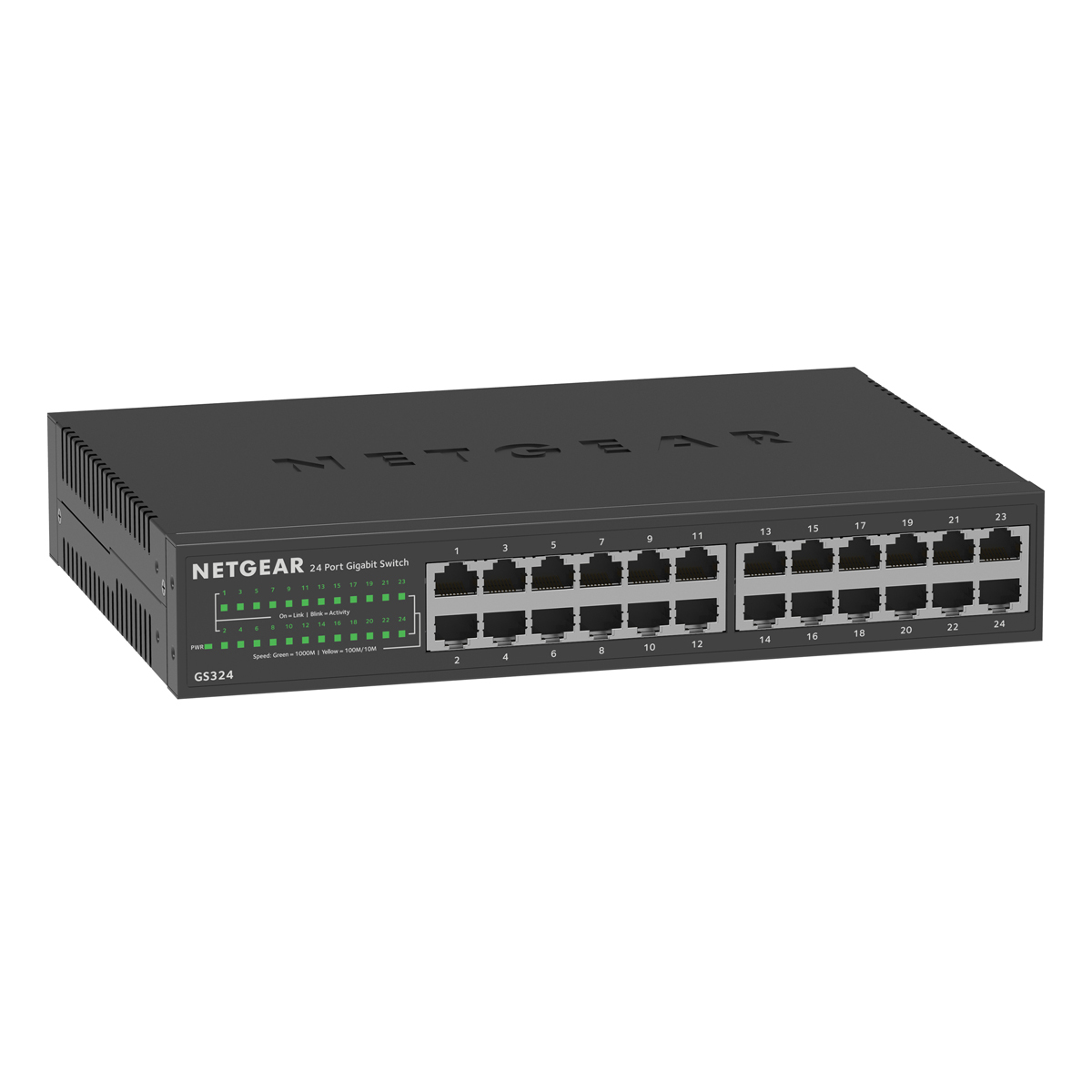 NETGEAR GS324v2 Unmanaged Switch [24x Gigabit Ethernet] von Netgear