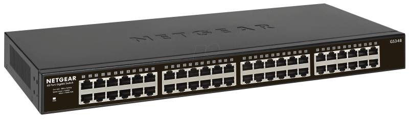 NETGEAR GS348 - Switch, 48-Port, Gigabit Ethernet von Netgear