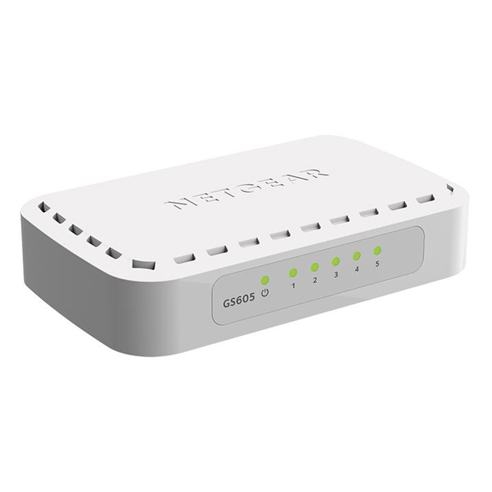 NETGEAR GS605v4 Unmanaged Switch [5x Gigabit Ethernet] von Netgear