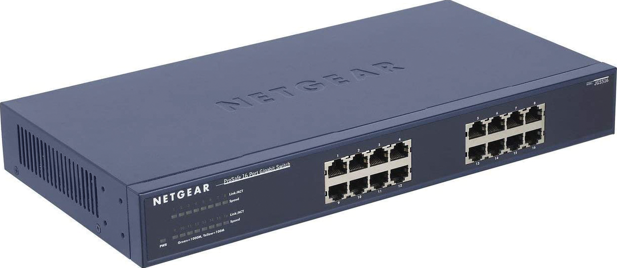 NETGEAR JGS516 - Switch, 16-Port, Gigabit Ethernet von Netgear