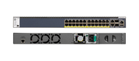 NETGEAR M4300-28G-PoE+(1000W)/US/EMEA Managed Gigabit Ethernet (10/100/1000) Power over Ethernet (PoE) 1U Schwarz von Netgear