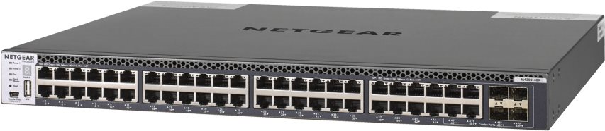 NETGEAR M4300-48X (XSM4348CS) 48-Port 10-Gigabit Stapelbarer Managed Switch (XSM4348CS-100NES) von Netgear