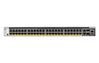 NETGEAR M4300-52G-PoE+ 1000W PSU Managed L2/L3/L4 Gigabit Ethernet (10/100/1000) Power over Ethernet (PoE) 1U Schwarz von Netgear