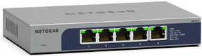 NETGEAR MS105 - Switch - unmanaged - 5 x 100/1000/2,5G - Desktop, wandmontierbar (MS105-100EUS) von Netgear