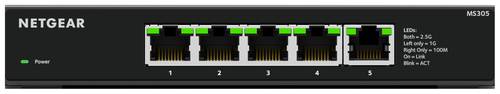 NETGEAR MS305 Netzwerk Switch RJ45 5 Port 2.5 GBit/s NETGEAR MS305 Netzwerk Switch RJ45 5 Port 2.5 GBit/s von Netgear