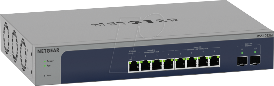 NETGEAR MS510TXM - Switch, 10-Port, Gigabit Ethernet, SFP+ von Netgear