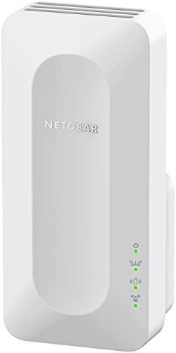 NETGEAR Nighthawk EAX12 WiFi 6 WLAN Mesh Repeater AX1600 WLAN Verstärker, bis zu 100 m² & 15 Geräte, Dual-Band Wifi Geschwindigkeit bis 1600 MBit/s, Smart Roaming von Netgear