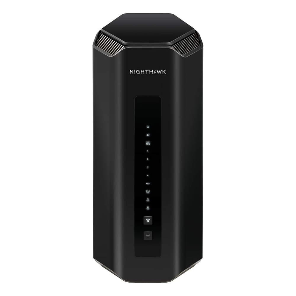 NETGEAR Nighthawk RS700 WiFi 7 Router BE19000 Tri-Band, 1x 10GbE WAN, 1x 10GbE LAN, 4x GbE LAN, 250 m² Abdeckung von Netgear