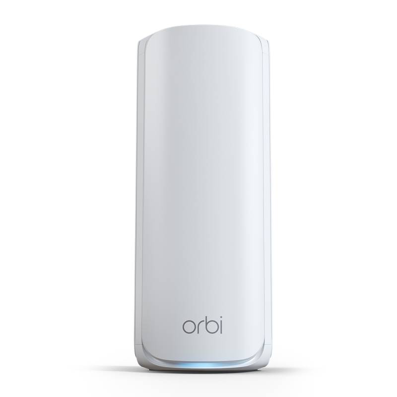 NETGEAR Orbi 770 Serie WiFi 7 Mesh-Satellit WLAN BE10800 Triband, 2x 2.5 GbE, Abdeckung bis zu 180 m² von Netgear