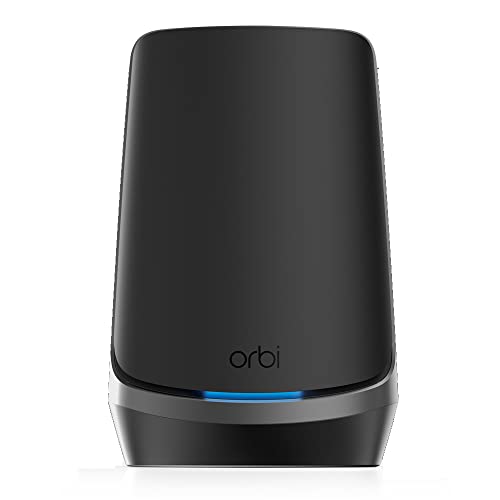 NETGEAR Orbi RBSE960B WiFi 6E Satellit Quad-Band (AX11000 WiFi 6E Zusatzsatellit für +200 m² WLAN Abdeckung, Repeater kompatibel mit Orbi WiFi 6E WLAN-Mesh-Systemen wie zB RBKE963B) von Netgear