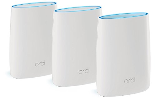 NETGEAR Orbi Ultimate Whole Home Mesh Wi-Fi System (Router + Satelliten-Extender) 3-Pack von Netgear