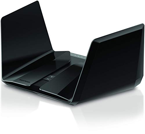 NETGEAR RAX120 WiFi 6 Router AX6000 (12 Streams mit bis zu 6 GBit/s, Nighthawk WLAN Router Abdeckung bis zu 200 m², kompatibel mit iPhone 12/13 oder Samsung S20/S21) von Netgear