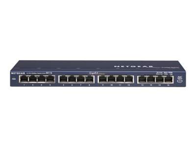 NETGEAR Switch 16x GE GS116GE unmanaged von Netgear
