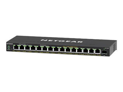 NETGEAR Switch 16x GE GS316EP-100PES PoE+ Gigabit 180W 1SFP NETGEAR Switch 16x GE GS316EP-100PES PoE+ Gigabit 180W 1SFP von Netgear