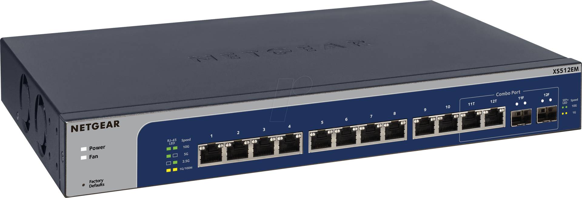 NETGEAR XS512EM - Switch, 12-Port, 10 Gigabit Ethernet, Managed von Netgear
