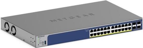 Netgear 24P GE POE+ SMART SWTH W/10G SFP+ (GS728TXPV3) (GS728TXP-300EUS) von Netgear