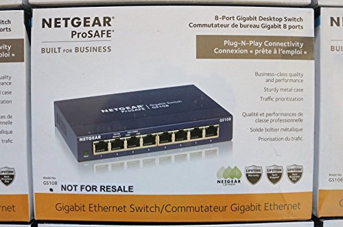Netgear 8-Port Gigabit Ethernet Switch von Netgear