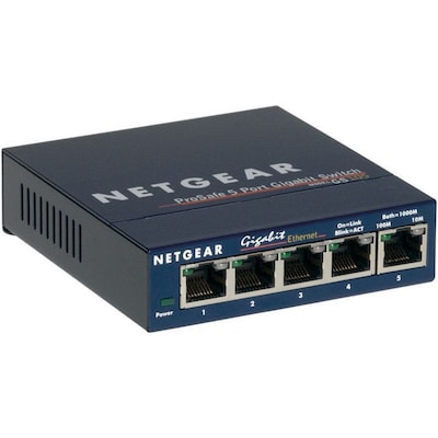 Netgear GS105GE 5 Port Gigabit Switch von Netgear