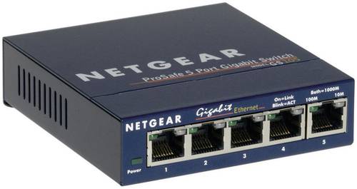 Netgear GS105GE Netzwerk Switch 5 Port 1 GBit/s von Netgear