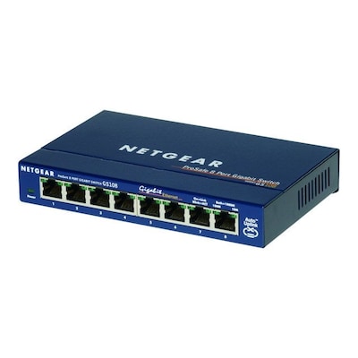 Netgear GS108GE 8x Gigabit Switch von Netgear