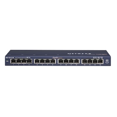 Netgear GS116GE 16x Gigabit Switch von Netgear