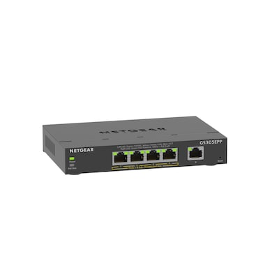 Netgear GS305EPP 5 Port Gigabit PoE+ Smart Managed Plus Switch von Netgear