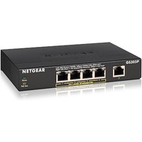 Netgear GS305P 5-Port Gb PoE Switch 63W unmanaged, lüfterlos von Netgear
